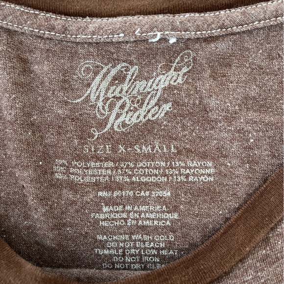 Vintage Style Marfa Texas Brown Graphic Tank - Picture 2 of 3